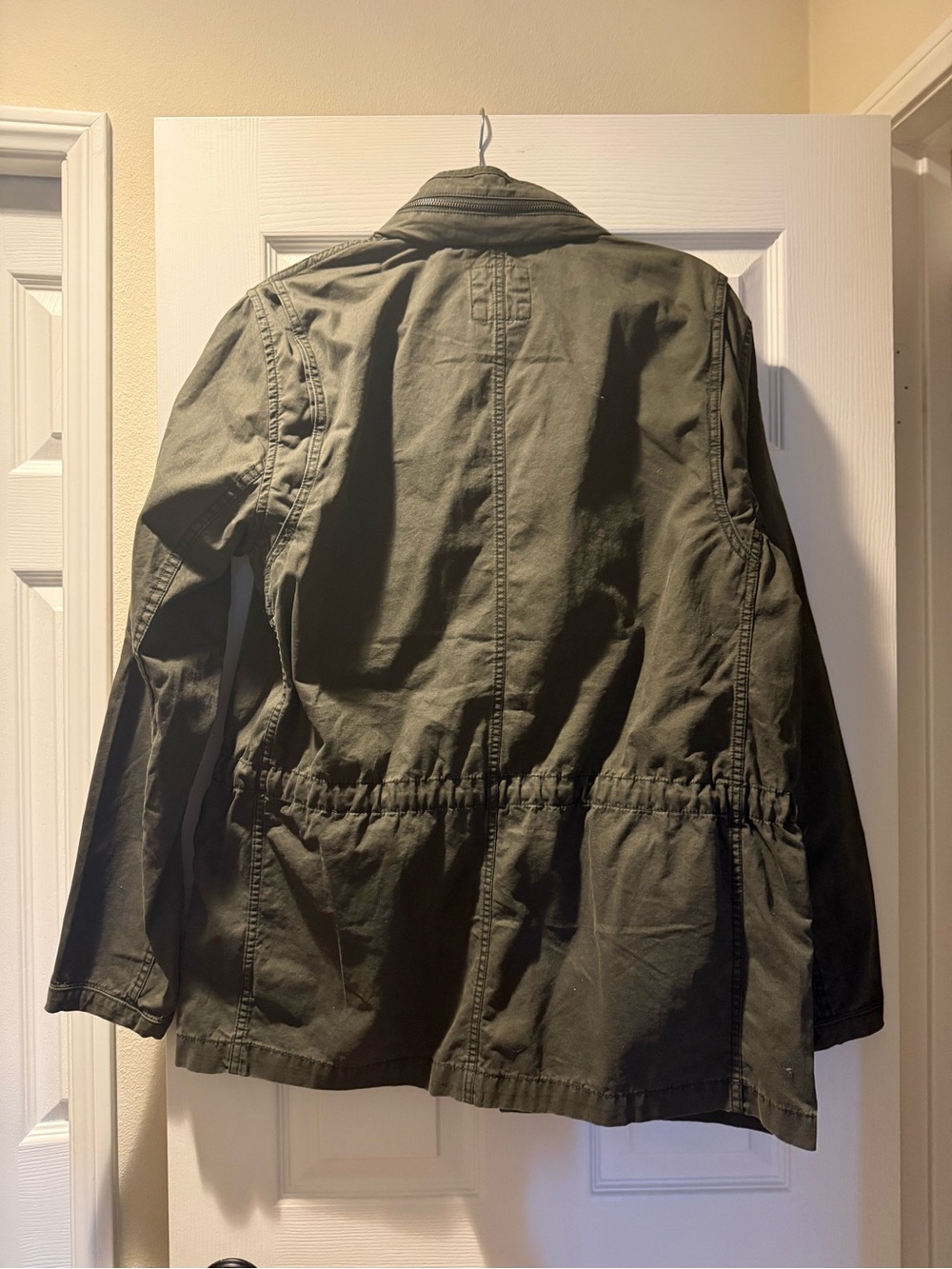 GAP Olive Green Military Utility Cargo Jacket - Picture 9 of 10